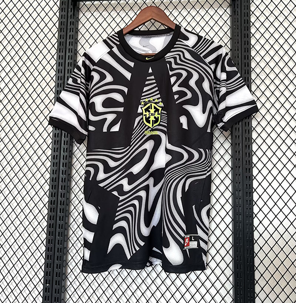 AAA Quality Brazil 2026 World Cup GK White/Black Leaked Jersey